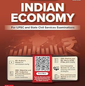 Indian Economy Courseware, 18e by Ramesh Singh for UPSC 2026